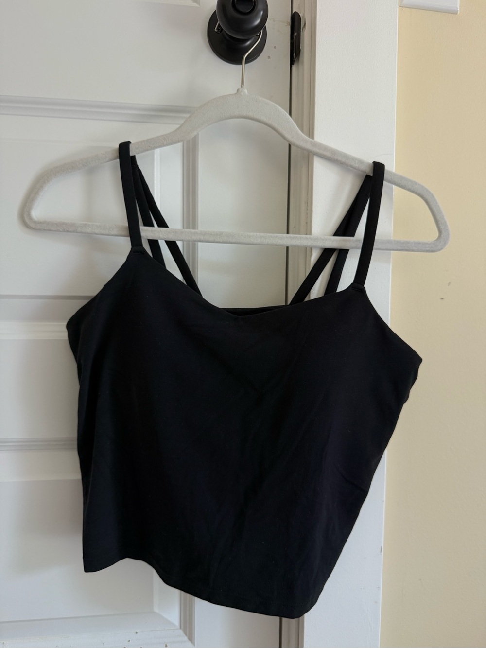 Target Black Double-Strap Bra Top